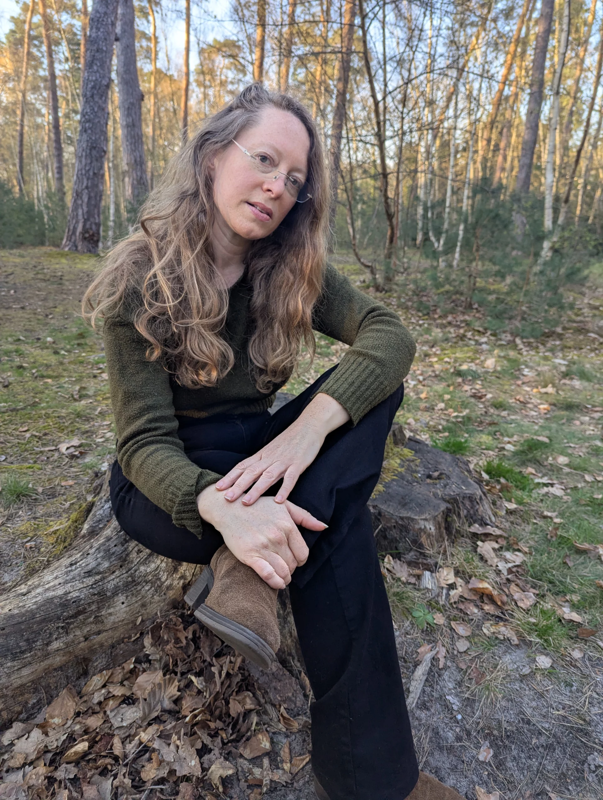 Amandine-assise - art thérapie - journal créatif - Coye la Forêt