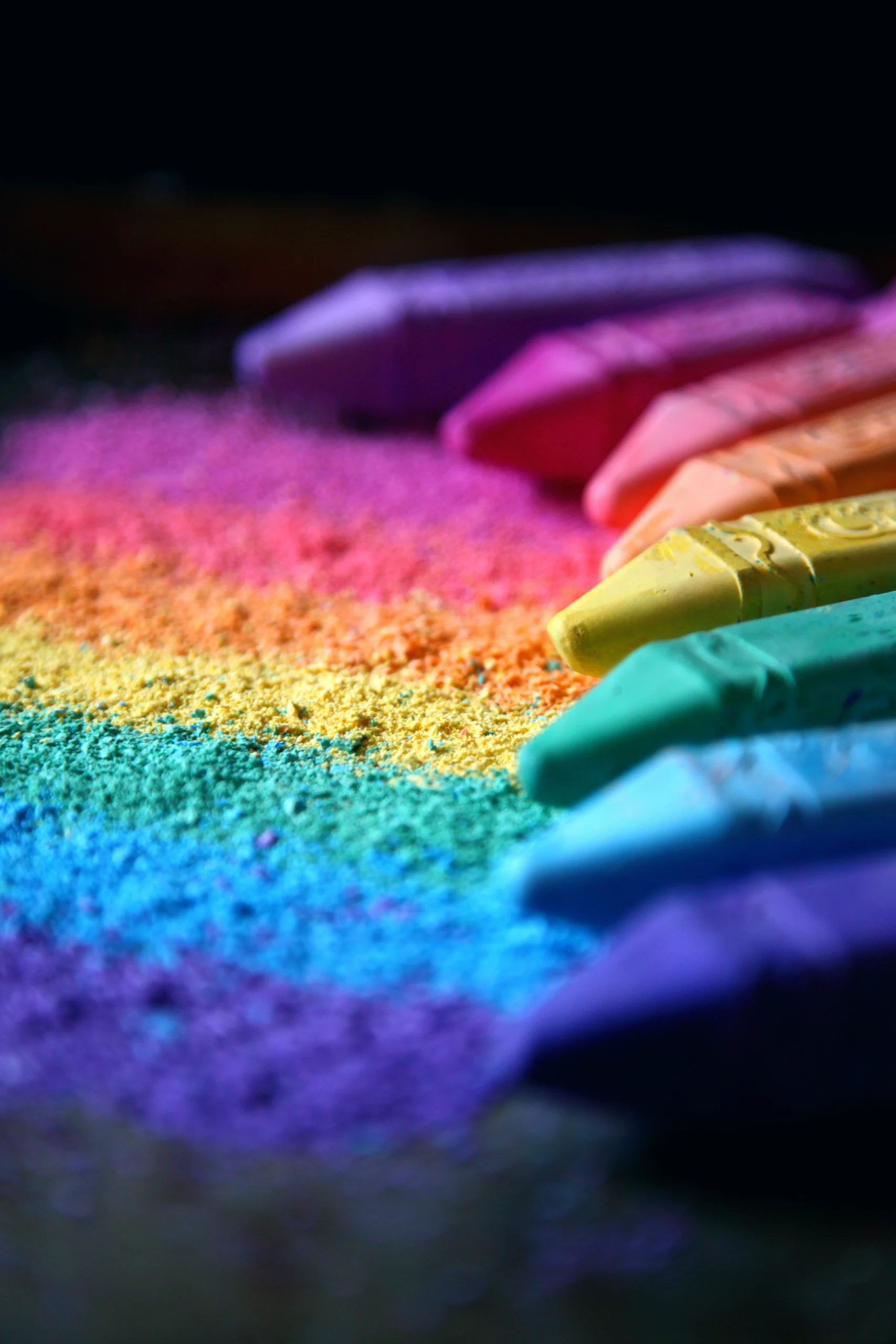 crayons de couleurs - Art thérapie - Journal créatif - Coye la Foret